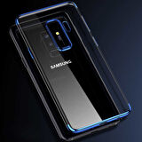 Galaxy A6 Plus 2018 Kılıf Dört Köşeli Lazer Silikon Kılıf