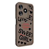 Tecno Spark 10 4G Kılıf Kamera Korumalı Baskılı Arka Yüzey Klas Kılıf