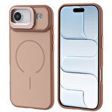 iPhone 17 Air Kılıf M-safe Şarj Özellikli Kamera Standlı Notron Kılıf