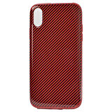 iPhone XS Max Kılıf Karbon Fiber Dizaynlı Vio Kılıf