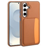 Galaxy S25 FE Kılıf Kartlıklı X-Kart Silikon Kılıf