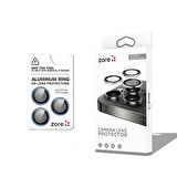 iPhone 17 Pro Kamera Lens Koruyucu CL-12 Premium Safir Parmak İzi Bırakmayan Anti-Reflective 