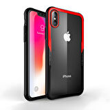 iPhone X / İphone XS Kılıf Kenarları Silikon Arka Kısım Temperli Cam Craft Kılıf