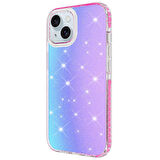 iPhone 14 Kılıf Parlak Renk Geçişli Velle Kılıf