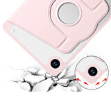 Galaxy Tab A9 Kılıf Termik Kalem Bölmeli Dönebilen Standlı Kılıf