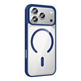 iPhone 17 Pro Max Kılıf M-safe Wireless Şarj Özellikli Silikon Ege Kılıf