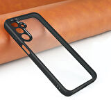 Galaxy A15 Kılıf Kamera Korumalı Şeffaf Arka Yüzey New Roll Kılıf