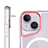 iPhone 14 Plus Kılıf Magsafe Şarj Özellikli T-Max Magsafe Kılıf