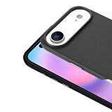 iPhone 17 Air Kılıf M-safe Şarj Özellikli PU Deri Görünümlü Kupra Kılıf