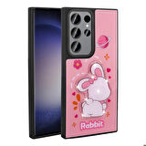 Galaxy S22 Ultra Kılıf Parlayan Kabartmalı İkonik Figürlü Amas Silikon Kılıf