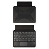 Border Keyboard 13" inç Universal Bluetooh Bağlantılı Standlı Klavyeli Tablet Kılıfı