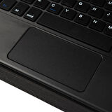 Border Keyboard 13" inç Universal Bluetooh Bağlantılı Standlı Klavyeli Tablet Kılıfı
