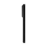 Xiaomi Mi 14 Kılıf Magsafe Şarj Özellikli 600D Kevlar Krek Karbon Kılıf