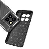 Xiaomi Mi 14 Pro Kılıf Negro Karbon Tasarım Silikon Kılıf
