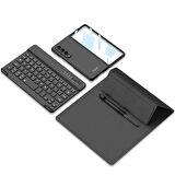 Galaxy Z Fold 4 Kılıf Standlı Bluetooth Klavyeli Zore Kıpta Keyboard Set Kılıf