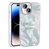 iPhone 15 Kılıf Airbagli Parlak Taş Detay Tasarımlı Esila Kılıf