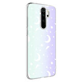 Xiaomi Redmi Note 8 Pro Kılıf M-Blue Desenli Kılıf