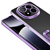 Xiaomi Poco X7 Kılıf Kamera Korumalı Logo Gösteren Omega Kılıf