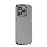 iPhone 15 Pro Kılıf Coss Şeffaf Sert Silikon Kılıf