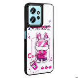 Xiaomi Redmi Note 12 4G Kılıf Parlayan Kabartmalı İkonik Figürlü Amas Silikon Kılıf