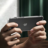 iPhone 12 Pro / İphone 12 Kılıf Kristal Hava Yastıklı Darbeye Dayanıklı Şeffaf Kılıf