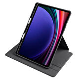 Galaxy Tab S9 Kılıf Termik Kalem Bölmeli Dönebilen Standlı Kılıf