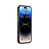 iPhone 14 Pro Max Kılıf M-safe Şarj Özellikli Karbon Fiber Görünümlü Antina Kılıf