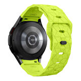 Galaxy Waych 5 44mm KRD-116 20mm Futbol Desenli Spor Tasarımlı Silikon Kordon