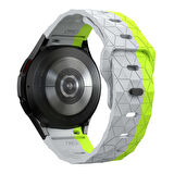 Galaxy Waych 5 44mm KRD-116 20mm Futbol Desenli Spor Tasarımlı Silikon Kordon