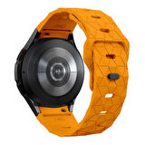 Galaxy Waych 5 44mm KRD-116 20mm Futbol Desenli Spor Tasarımlı Silikon Kordon