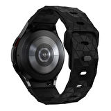 Galaxy Watch 5 Pro 45mm KRD-116 20mm Futbol Desenli Spor Tasarımlı Silikon Kordon
