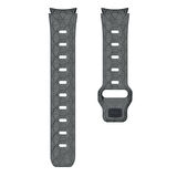 Galaxy Watch 5 Pro 45mm KRD-116 20mm Futbol Desenli Spor Tasarımlı Silikon Kordon