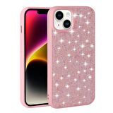 iPhone 14 Kılıf Parlak Taşlı Tasarım Pırlanta Kılıf