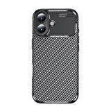 iPhone 17 Kılıf Negro Karbon Tasarım Silikon Kılıf