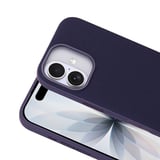 iPhone 16 Kılıf M-Safe Şarj Özellikli Kumaş Tasarımlı Miami Sert PC Kılıf