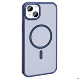 iPhone 14 Plus Kılıf Magsafe Şarj Özellikli Mat Arka Yüzey Sio Kılıf