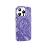 iPhone 15 Pro Kılıf Magsafe Şarj Özellikli Fırça Boya Desenli Palet Kılıf