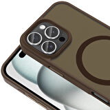iPhone 16 Pro Kılıf Magsafe Şarj Özellikli Mat Arka Yüzey Sio Kılıf