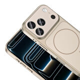 iPhone 17 Pro Max Kılıf M-Safe Şarj Özellikli Kamera Korumalı Formen Kılıf