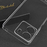 Xiaomi Poco C65 Kılıf Şeffaf İnce ve Esnek Süper Silikon Kılıf 