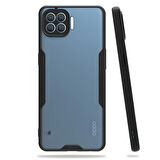 Oppo Reno 4 Lite Kılıf Parfe Kenarları Pastel Renk Silikon Kılıf