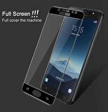 Galaxy C8 Ekranı Tam Kaplayan Düz Cam Koruyucu