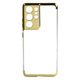 Galaxy S21 Ultra Kılıf Zore Dört Köşeli Lazer Silikon Kılıf