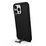 iPhone 15 Pro Kılıf Airbag Kenarlı T-Max Mat Standlı Kılıf