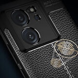Xiaomi Mi 13T Pro Kılıf Niss Deri Desenli Silikon Kılıf