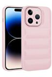 iPhone 12 Pro Kılıf Kamera Korumalı Airbagli Dikişli Silikon