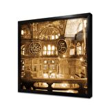 Ayasofya Camii Çerçeveli Cam Tablo
