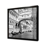 Ahlar Köprüsü Çerçeveli Cam Tablo