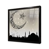 İstanbul Çerçeveli Cam Tablo