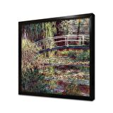 Green Water Çerçeveli Cam Tablo